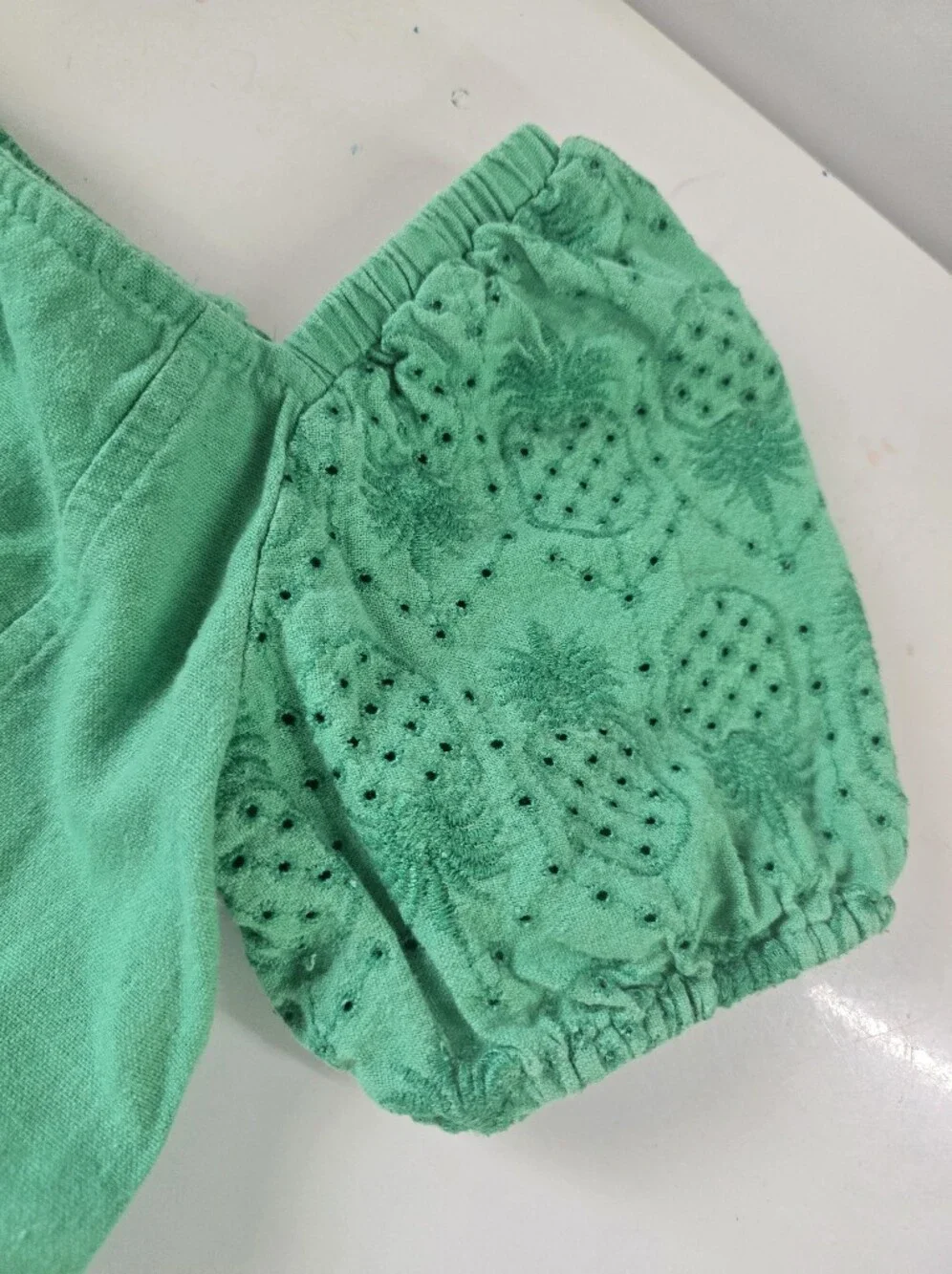 5/$25 OLD NAVY:: Girls Green 2pc Summer Skirt Set - Picture 4 of 6